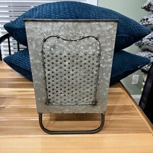 Rustic Metal Grater Home Accent